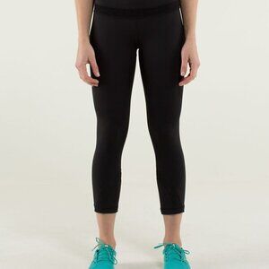 Lululemon Run: Inspire Crop II *Reflect Special Edition Leggings Size 6